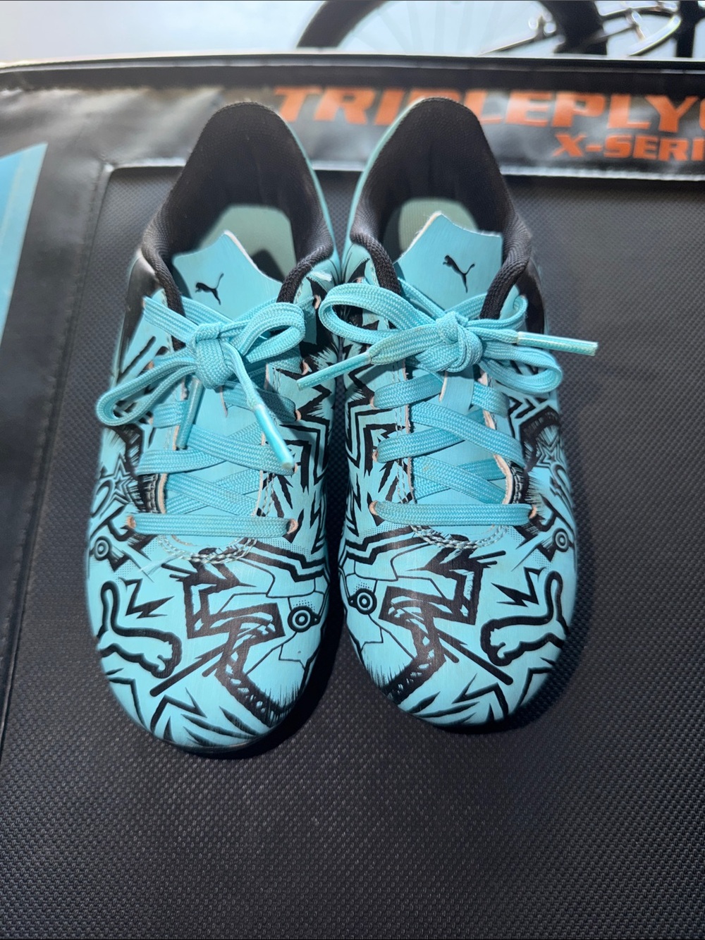Puma x Pluisic Boys cleats Sz 12C